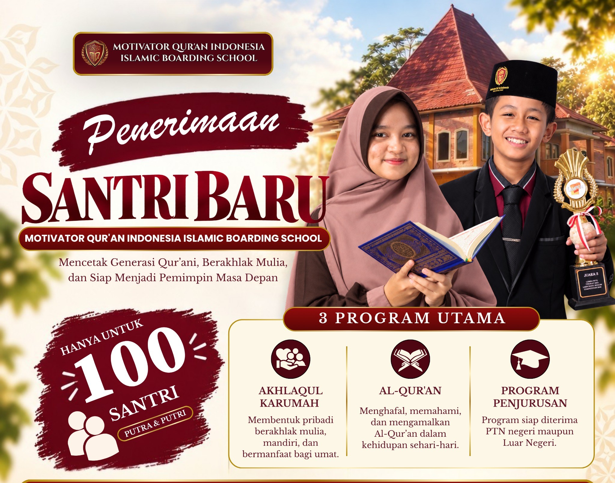 Pesantren Motivator Qur'an Indonesia